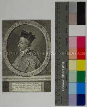 Porträt des Niederländers Cornelius Jansenius Römisch-katholischer Bischof von Ypern