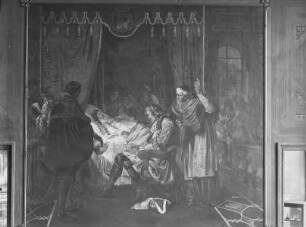 "Vaterländische Geschichtsgalerie": Tod des Prinzen Joseph Ferdinand 1699