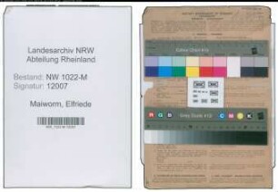 Entnazifizierung Elfriede Maiworm , geb. 14.03.1912 ()