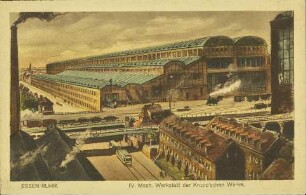 Essen-Ruhr. IV. Mech. Werkstatt der Krupp'schen Werke.
