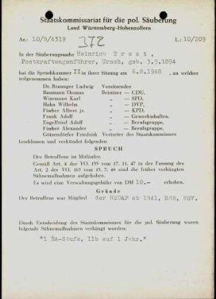 Trost, Heinrich