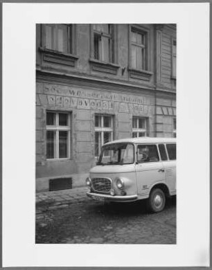Beschriftungsreste, Theresienstadt