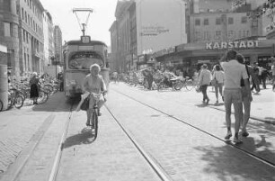 Fußgängerzone in der Kaiserstraße