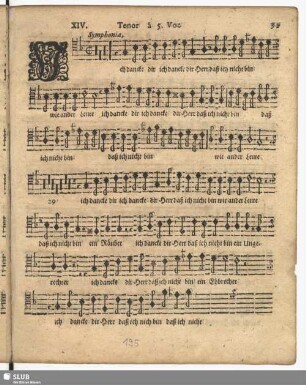 XIV. Ich dancke dir GOtt daß