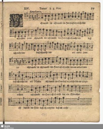 XIV. Ich dancke dir GOtt daß