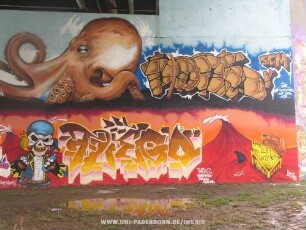 DBL FLaSh KARO FUEGO | 2: Sue! | ..KANE.. ..TOXiN.. ..GISMO.. ..KISM.. ..KENT.. ROTS.. TPM KiD "KARO" FUEGO1 DBL unleserlich | SEVEN ONE 71 | THE PHUNKMASTERS! | E | FFMA! | 2: Sue! | NORDMASSIV BINDING SQUAD | A MANNHEiM-FRANKFURT -COMBO- | PORE SCM | PORE SCM CMD KoT SAD NSR...