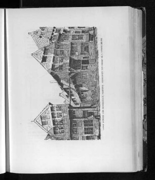 Lange Mühren und Schmiedehof, Hamburg. Gezeichnet von Herrn Ed. Lorenz-Meyer