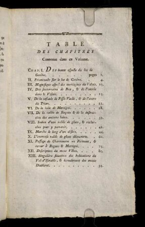 245-246, Table des Chapitres