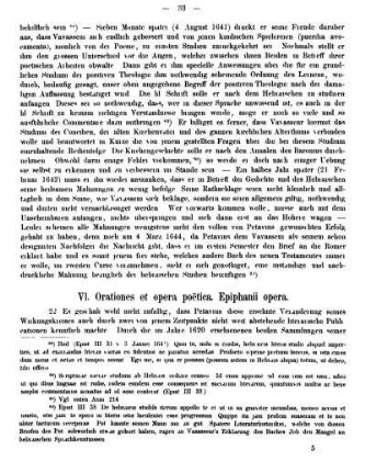 VI. Orationes et opera poëtica. Epiphanii opera.