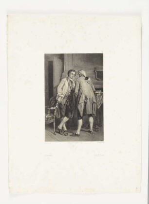 Les philosophes, Tafel 120 aus: "Les Artistes Anciens et Modernes", Band 6, Paris 1848–62