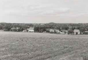 Ortsteilansicht. Blick von Oberdörfel