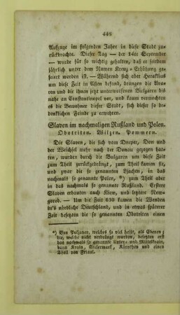 Slaven im nachmaligen Rußland und Polen