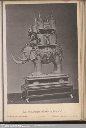 No. 11. Indischer Parfümeriekasten (Kriegselephant). XVII. Jahrhdt.