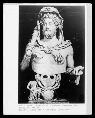 Kaiser Commodus als Herkules