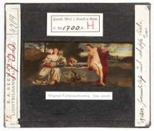 Tizian: Himmlische und Irdische Liebe (Seestern-Nr. 4209)