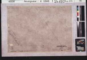 Wolframitbergwerk Pechtelsgrün im Vogtland, 350m bis 400m Sohle, Blatt Stangengrün