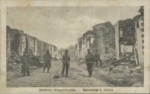 Westlicher Kriegsschauplatz - Dannevoux b. Verdun