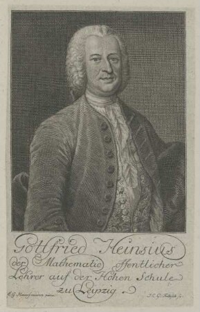 Bildnis des Gottfried Heinsius
