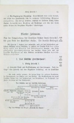 I. Das sächsische Herrscherhaus