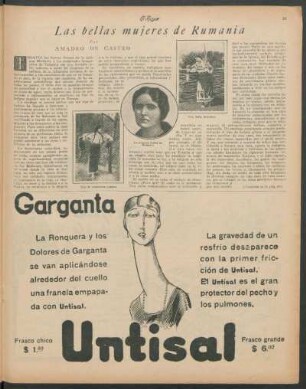 Las bellas mujeres de Rumania