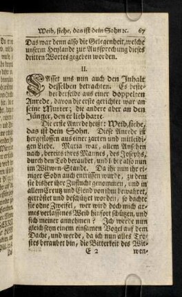 67-77, Lasset uns nun auch den Inhalt desselben ...