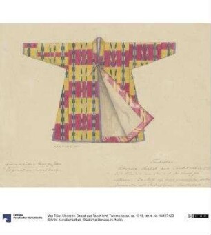 Überzieh-Chalat aus Taschkent, Turkmenistan, ca. 1910
