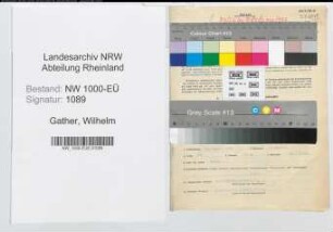 Entnazifizierung Wilhelm Gather, geb. 19.08.1912 (Polizeibeamter)