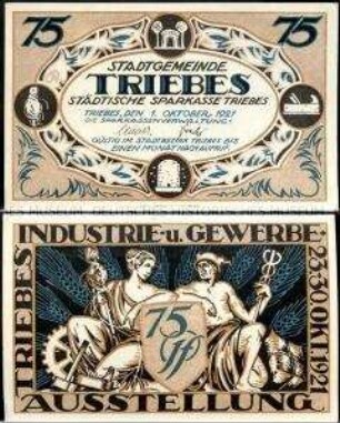 Triebes 75 Pfennig