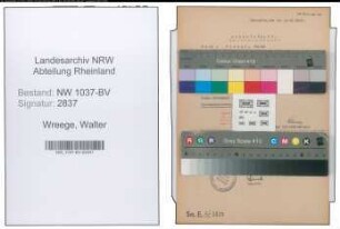 Entnazifizierung Walter Wreege , geb. 24.12.1899 (Polizist)