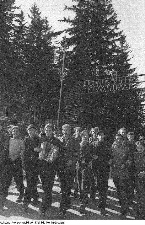 Sosa, Jugendstadt "Komsomol", 24. Oktober 1949