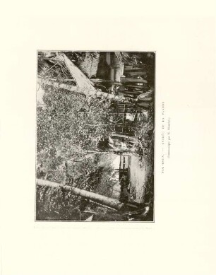 Pak-Moun. - Entrée de la pagode (Communiqué par M. Blanchet)