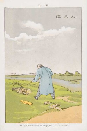 Fig. 183. Les figurines de bois ou de papier (l'Envoûtement)