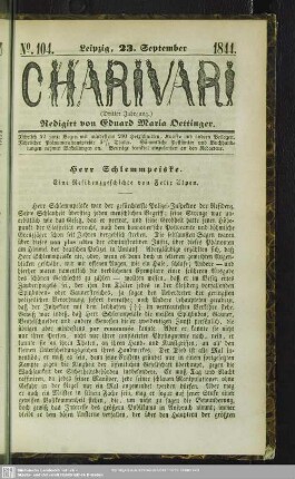 3.1844=104: Charivari