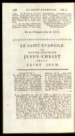 Le Saint Evangile De Notre Seigneur Jesus-Christ Selon Saint Jean