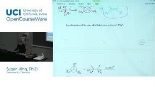 Lecture 3: Stereochemistry of Elimination Reactions