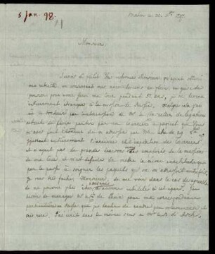 [Brief von Mal'cov an Heyne vom 30.11.1797]