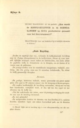 Bijlage D. Eenige bladzijden uit het geschrift: "Hoe wordt de koffij-kultuur in de Soendalanden op Java ...