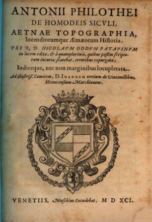 Aetnae topographia