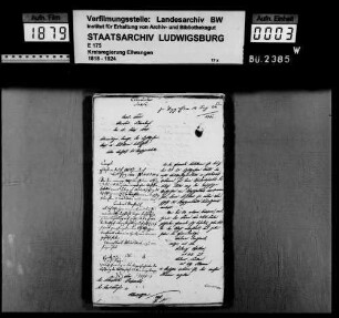 Ortsvorsteher zu Buhlbronn