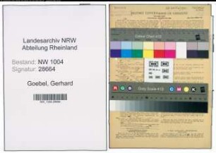 Entnazifizierung Gerhard Goebel , geb. 19.04.1922 (Postarbeiter)