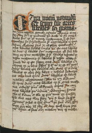 Versus de septem artibus mechanicis cum commentario