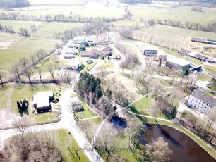 Bargfeld-Stegen: Luftbild des Heinrich-Sengelmann-Krankenhauses