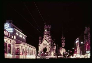 Kurfürstendamm nachts 26.6.54.