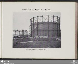 Gasfabrik Der Stadt Cöln