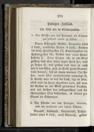 Podagra-Zuständ.