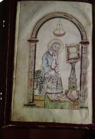 Codex Millenarius — Evangelist Matthäus, Folio 17verso