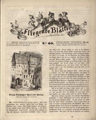 "Herzog Christoph's Wurf und Sprung"