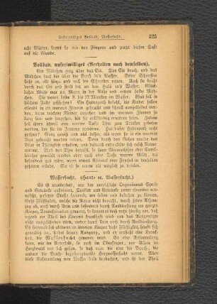 Wassersucht. [...]