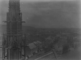 Kosice : Ausblick vom Domturm der Heiligen Elisabteh über Kosice.