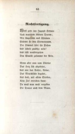 Rechtfertigung.